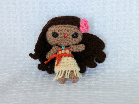 crochet moana doll