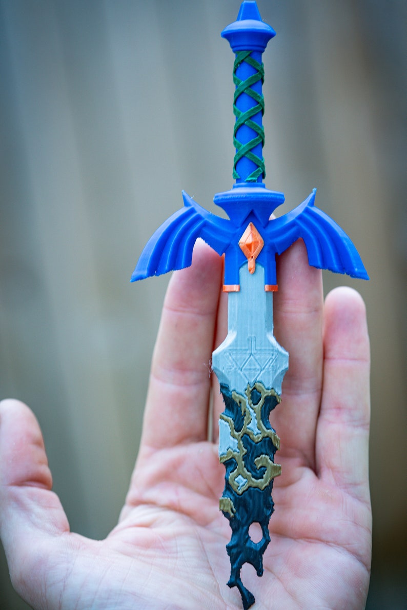 Zelda Decayed Broken Master Sword Miniature Etsy