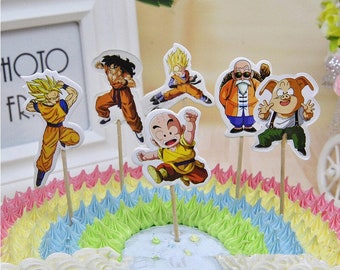 Dragon Ball Z Holographic Stickers Etsy