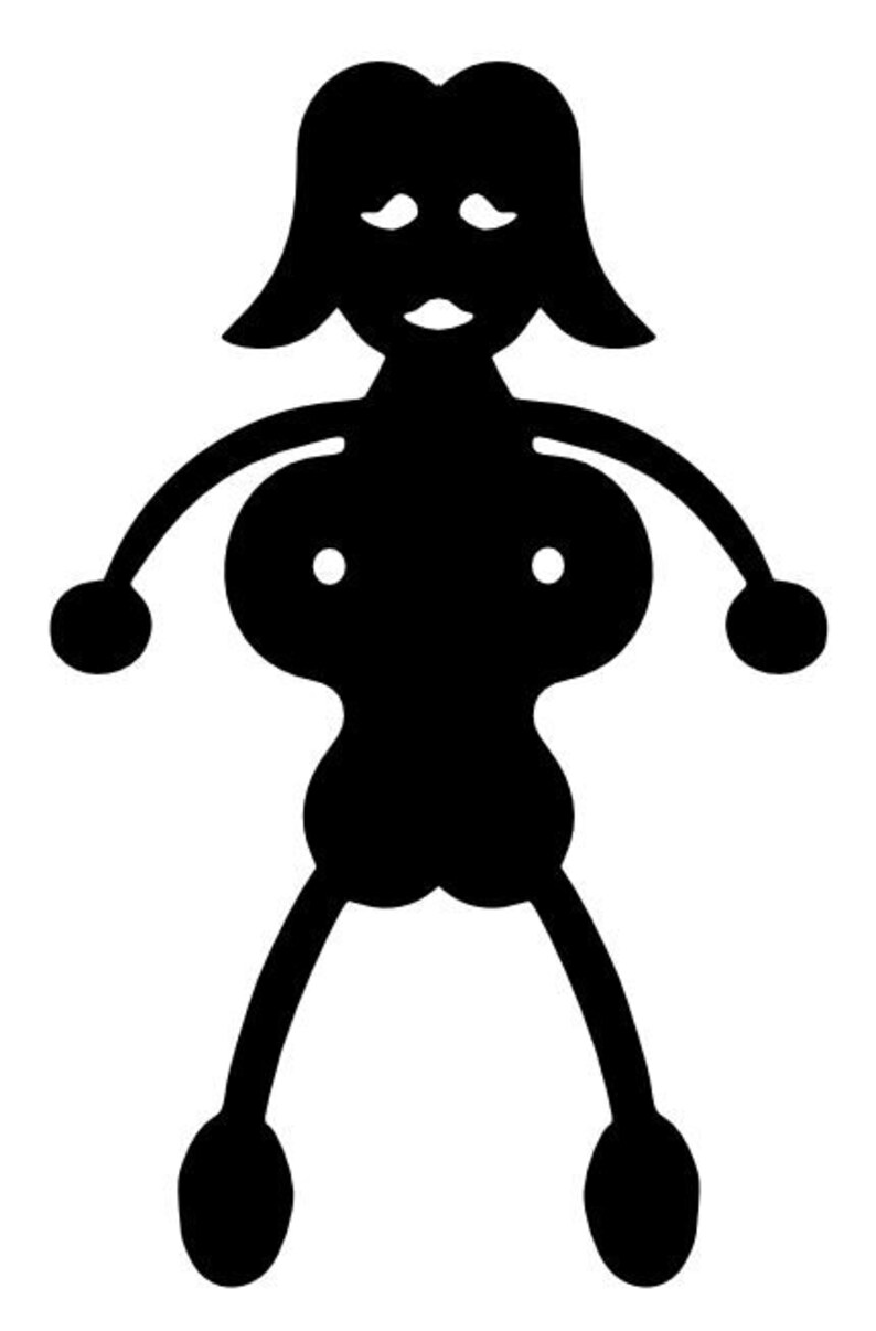 Male female hot dog roasting sticks DXF SVG files ONLY | Etsy