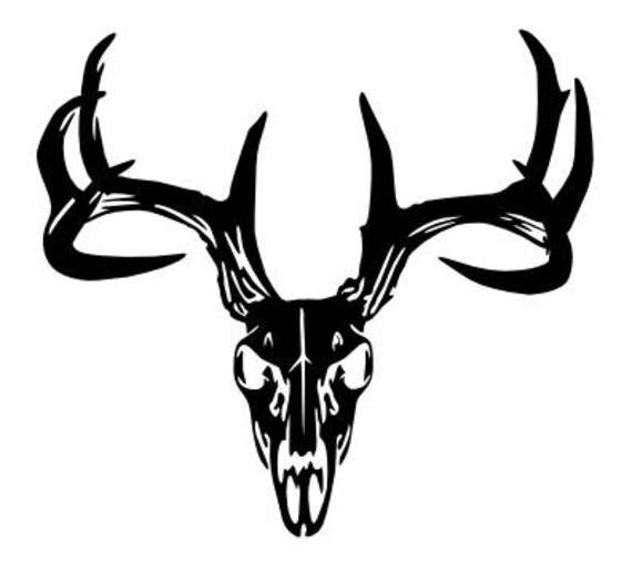 Download Elk skull files both splt and joined dxf svg files only ...