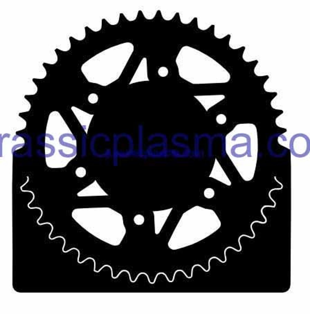 Sprocket Sign DXF SVG File for Plasma Laser Water Jet Vinyl Etsy