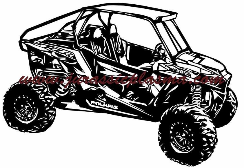 Download Utv Atx Rzr Polaris Dxf Svg File For Plasma Laser Water Jet Etsy