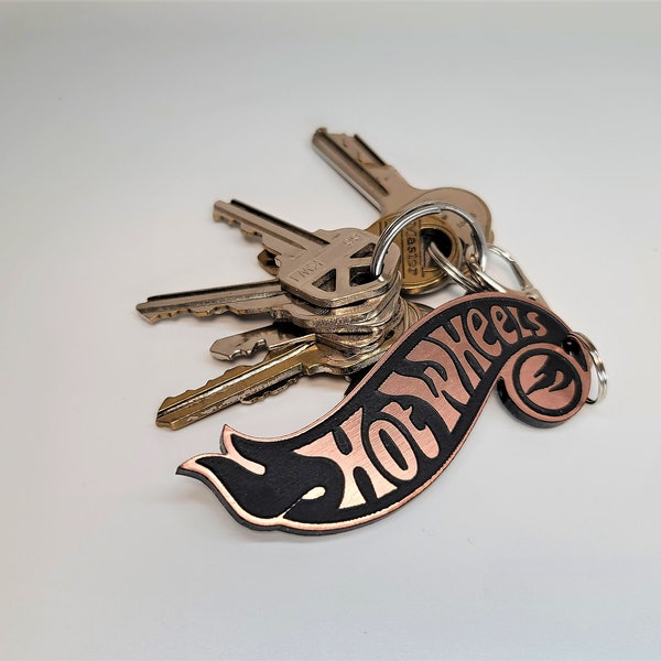 Black & Copper Key Chain in gift box