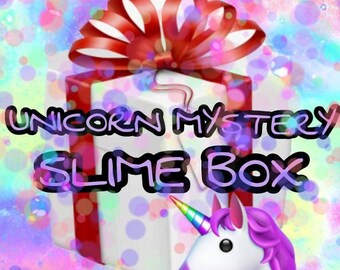 Unicorn Mystery Slime Box!