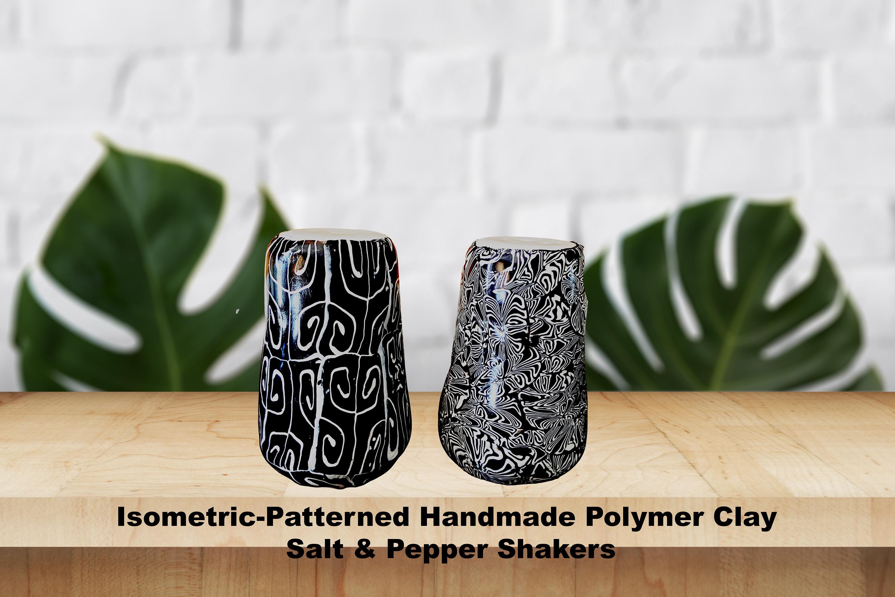 Polymer Clay Salt and Pepper Shakers - Etsy