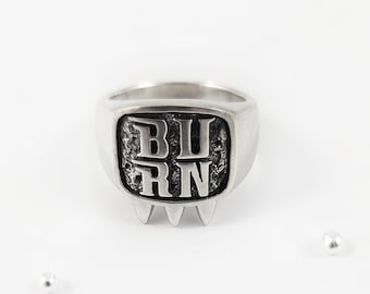 Burn Ring - Cyber Ring - Unisex Ring