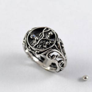 Kodama Signet Ring - Forest Spirit Ring - Tree Spirit