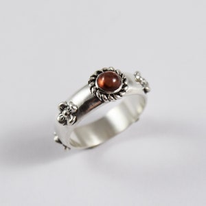 Howl Ring Unisex Silver Ring image 1