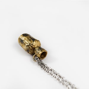 Flask Necklace - Gold/Silver