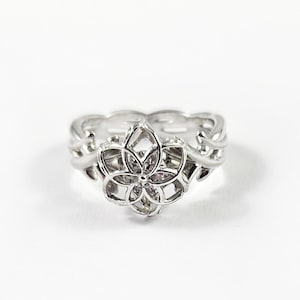 Bague Elfique V2 - Silver Ring - Fantasy Ring