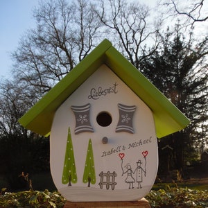 Birdhouse as a wedding gift