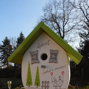 Vogelhaus als Hochzeitsgeschenk afbeelding 3