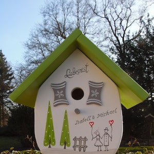 Vogelhaus als Hochzeitsgeschenk Bild 2