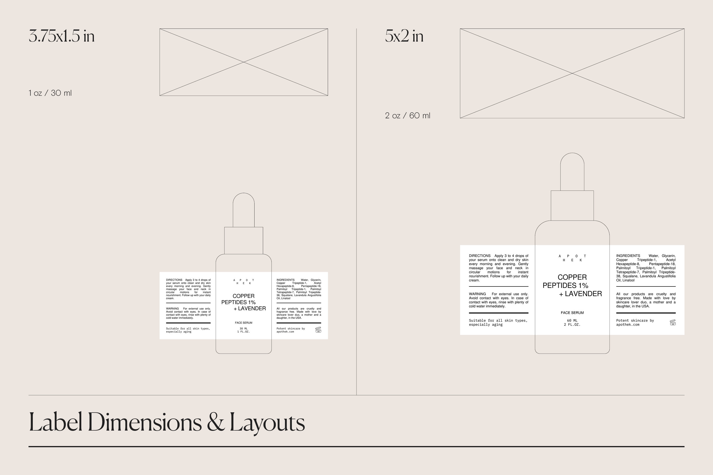 30Ml Bottle Label Template