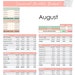 Excel Budget Template, Excel Spreadsheet, Excel Template, Excel Gift, Dave Ramsey Budget Template, Digital Budget Template, INSTANT DOWNLOAD