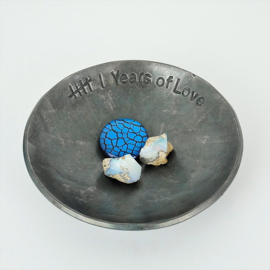 Iron Ring Dish for 6th Anniversary Gift Personalised Gift Etsy