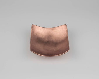 Small Square Copper bowl - Copper Anniversary  - Jewellery Dish -  7th anniversary him - custom ring dish - 7th Copper Gift