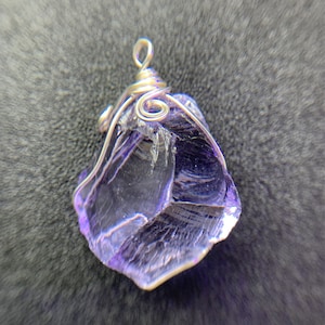 Custom Purple andara crystal Necklace,Lavender Andara Crystals Pendant,Aqua blue Andara volcanic crystals,Personalized Andara Stone Jewelry