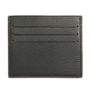 Minimalist Wallet .77 - Black Minimalist Wallet, Slim Leather Card Holder for Men & Women, RFID Blocking Bifold Wallet, DIY Tutorial