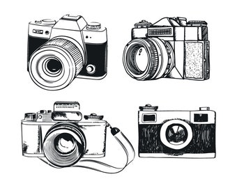 Download Camera clip art | Etsy