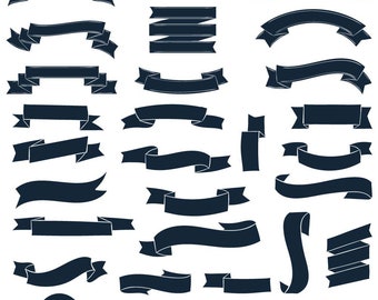 Ribbon svg, Banner svg ,Svg files for silhouette cameo, cricut explore, svg,eps,png,dxf