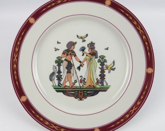 Egyptian collectible wall plate, Cairo Museum reproduction