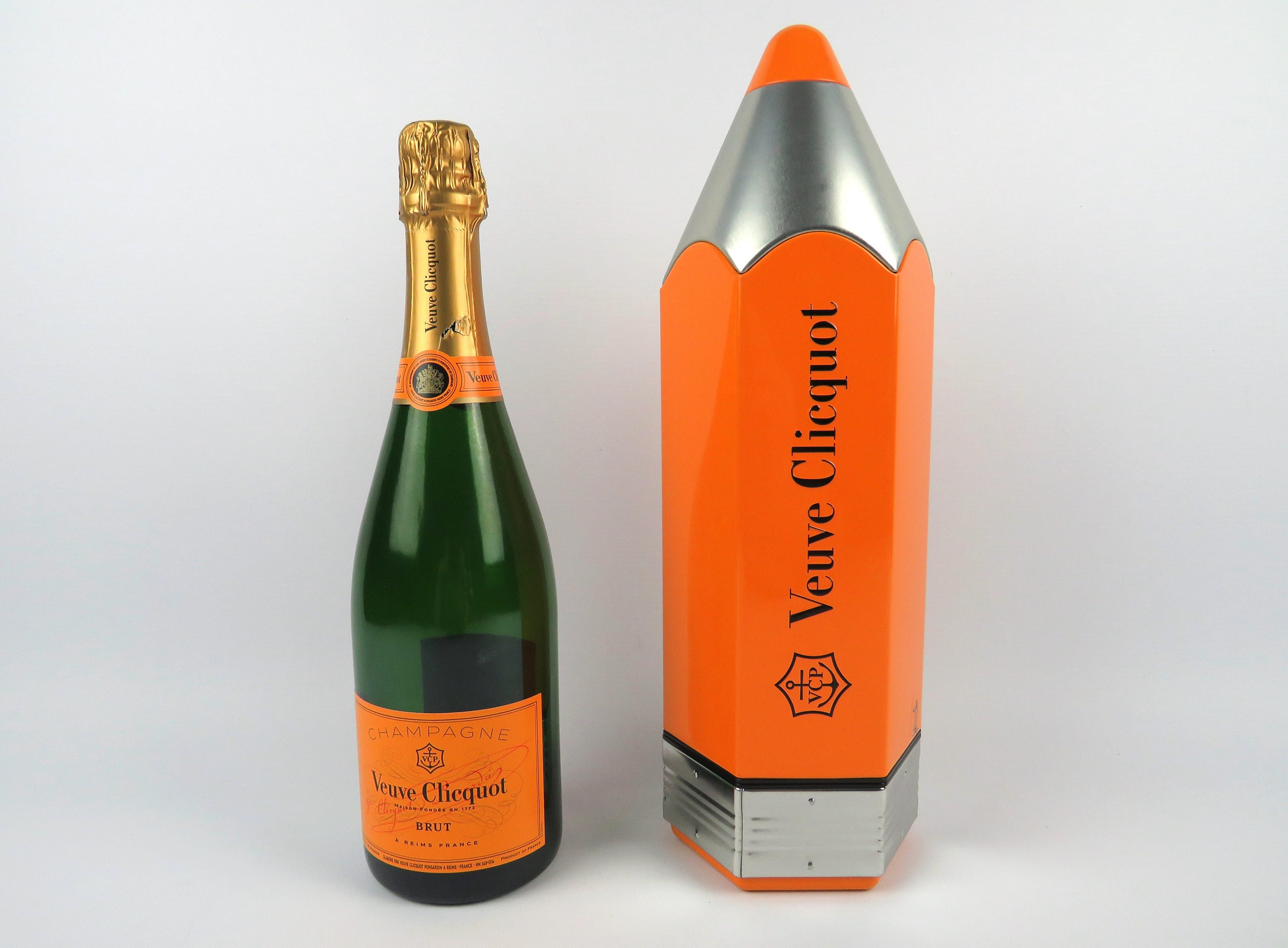 Veuve Clicquot Boite Isotherme en Forme de Crayon, Etui Transport Pour Champagne Vcp, Coffret Cadeau