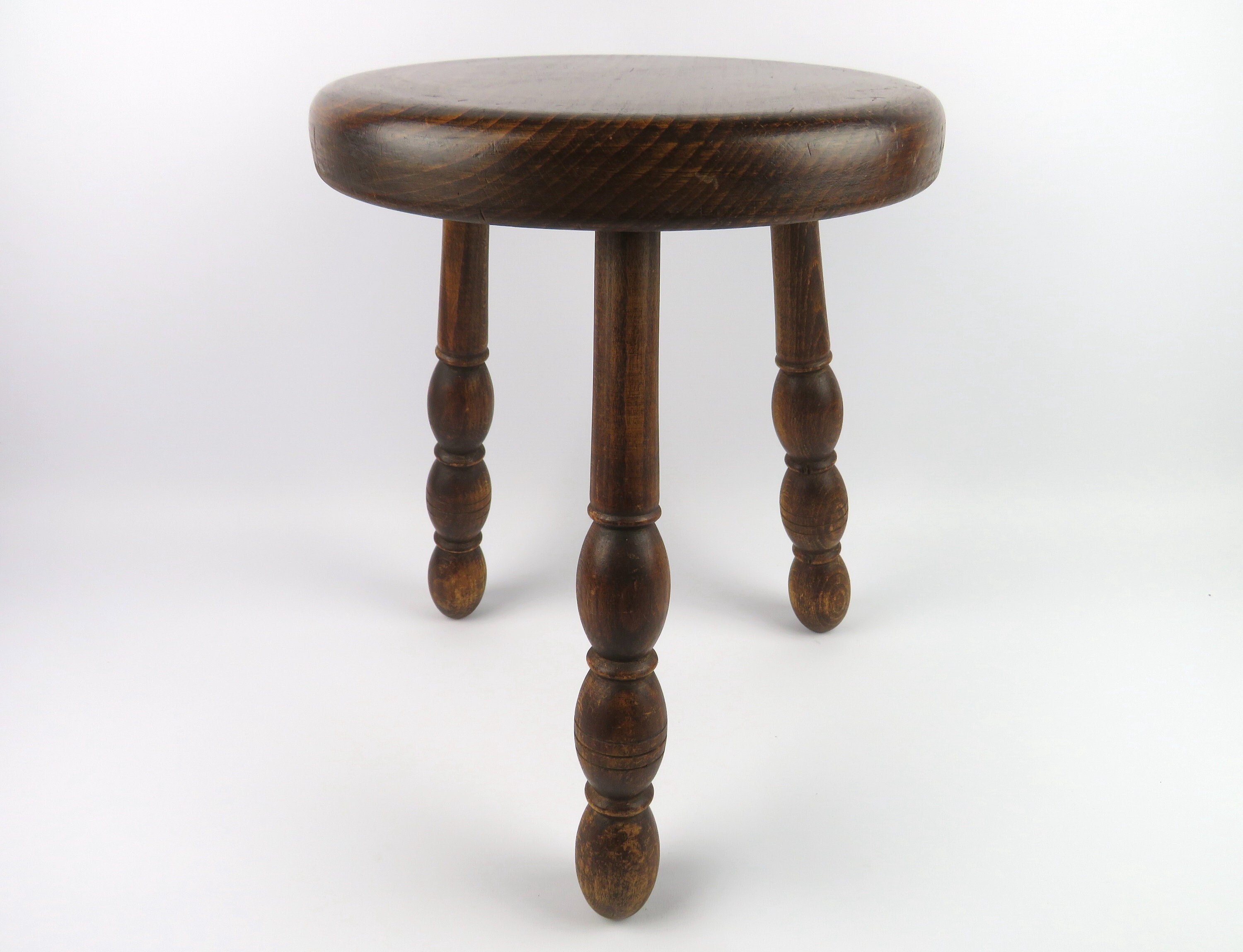 tabouret Tripode En Bois,