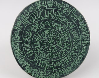 ファイストス円盤、ミノア文明の謎のレプリカ、非常に精巧なアイテム