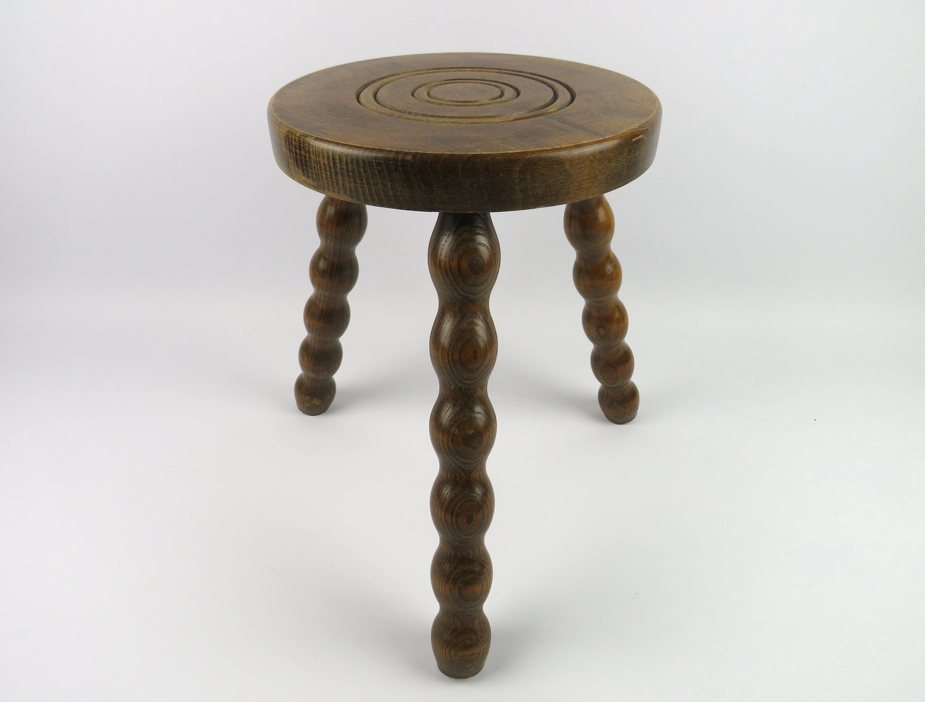 tabouret Tripode En Bois,