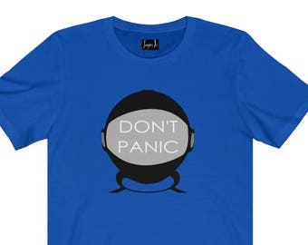 Don't Panic Astronaut Helmet T-Shirt
