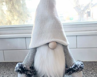 Big Gray evergreen Gnome all year round