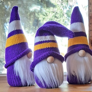 Minnesota Vikings Gnome: Handmade Football Fan Gift