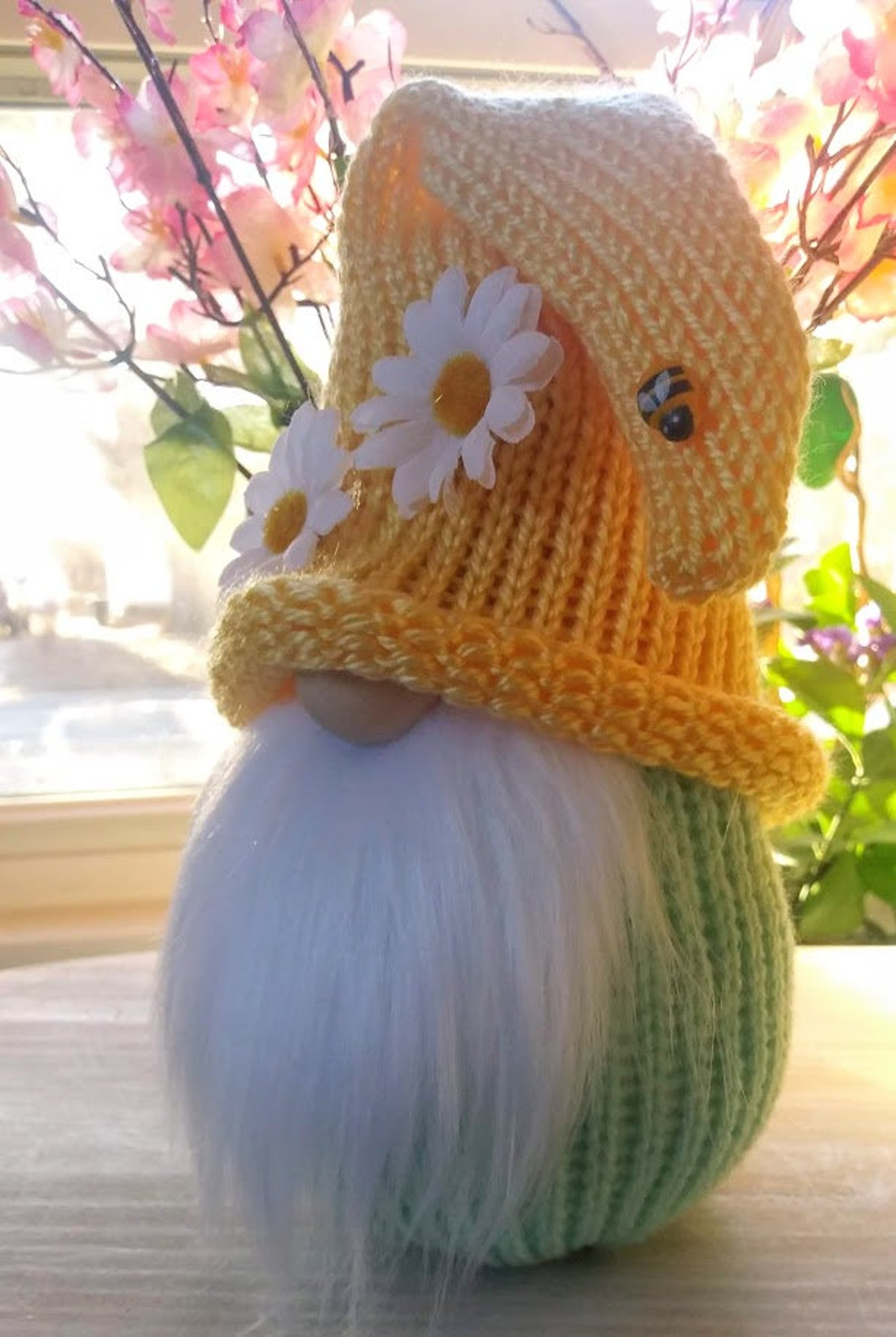 Daisy sunflower gnome spring summer gnome mothers day gnome  etsy