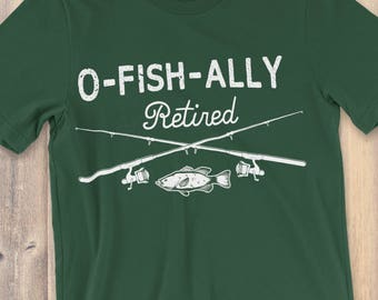 O-Fish-Ally im Ruhestand | 2018 lustige Ruhestand Tshirt | Ruhestand Geschenk | Ruhestand Fischer Shirt | Angeln Shirt | Angeln T Shirt | Pensioniert