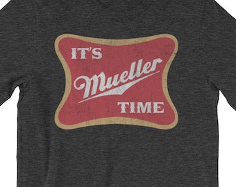 Original Distressed It's Mueller Time | Vintage Anti-Trump Mueller T-Shirt | Impeach Trump | Dump Trump | Not My President | Resist Trump