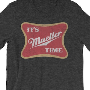 Original Distressed It&#39;s Mueller Time | Vintage Anti-Trump Mueller T-Shirt | Impeach Trump | Dump Trump | Not My President | Resist Trump