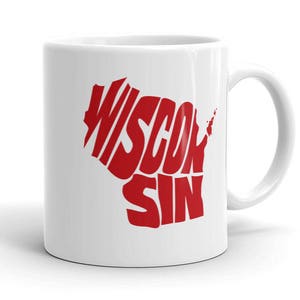 Wisconsin Coffee Mug | Wisconsin State Coffee Cup | Wisconsin Pride Coffee Mug | Home State Coffee Cup | Custom Wisconsin Coffee Cup | Wisco