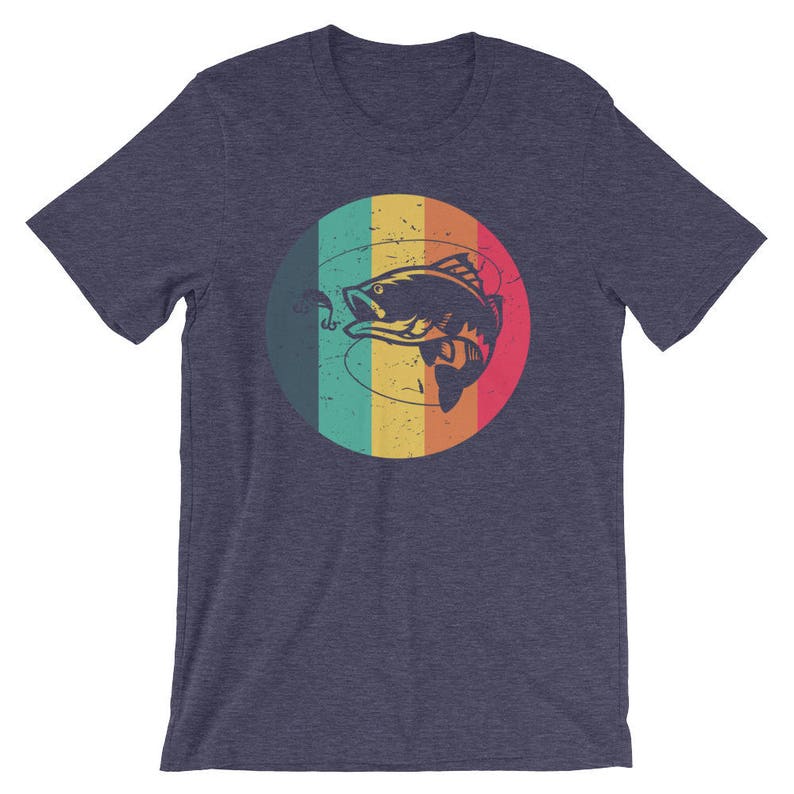 Retro Bass Fishing Shirt | Bass Fishing Shirt | Bass Fishing Gear | Bass Fishing Tshirt | Retro Fishing Shirt | Fishing Gift | Bass Fish image 3