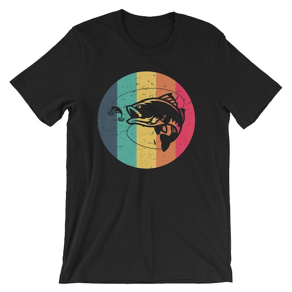 Retro Bass Fishing Shirt | Bass Fishing Shirt | Bass Fishing Gear | Bass Fishing Tshirt | Retro Fishing Shirt | Fishing Gift | Bass Fish