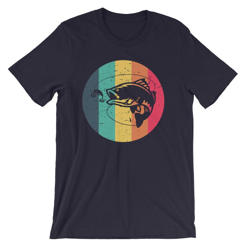 Retro Bass Fishing Shirt | Bass Fishing Shirt | Bass Fishing Gear | Bass Fishing Tshirt | Retro Fishing Shirt | Fishing Gift | Bass Fish image 4