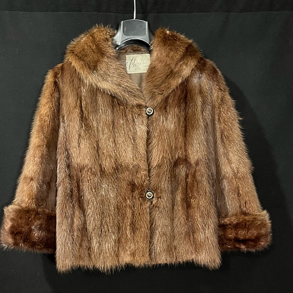 Beaver Fur Coat Etsy