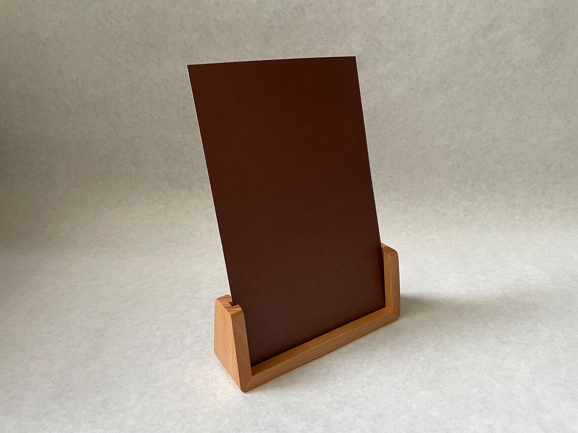 Wood Stand for Desk Calendar, Photo Holder, Art Print Holder, Board Holder Etsy Canada