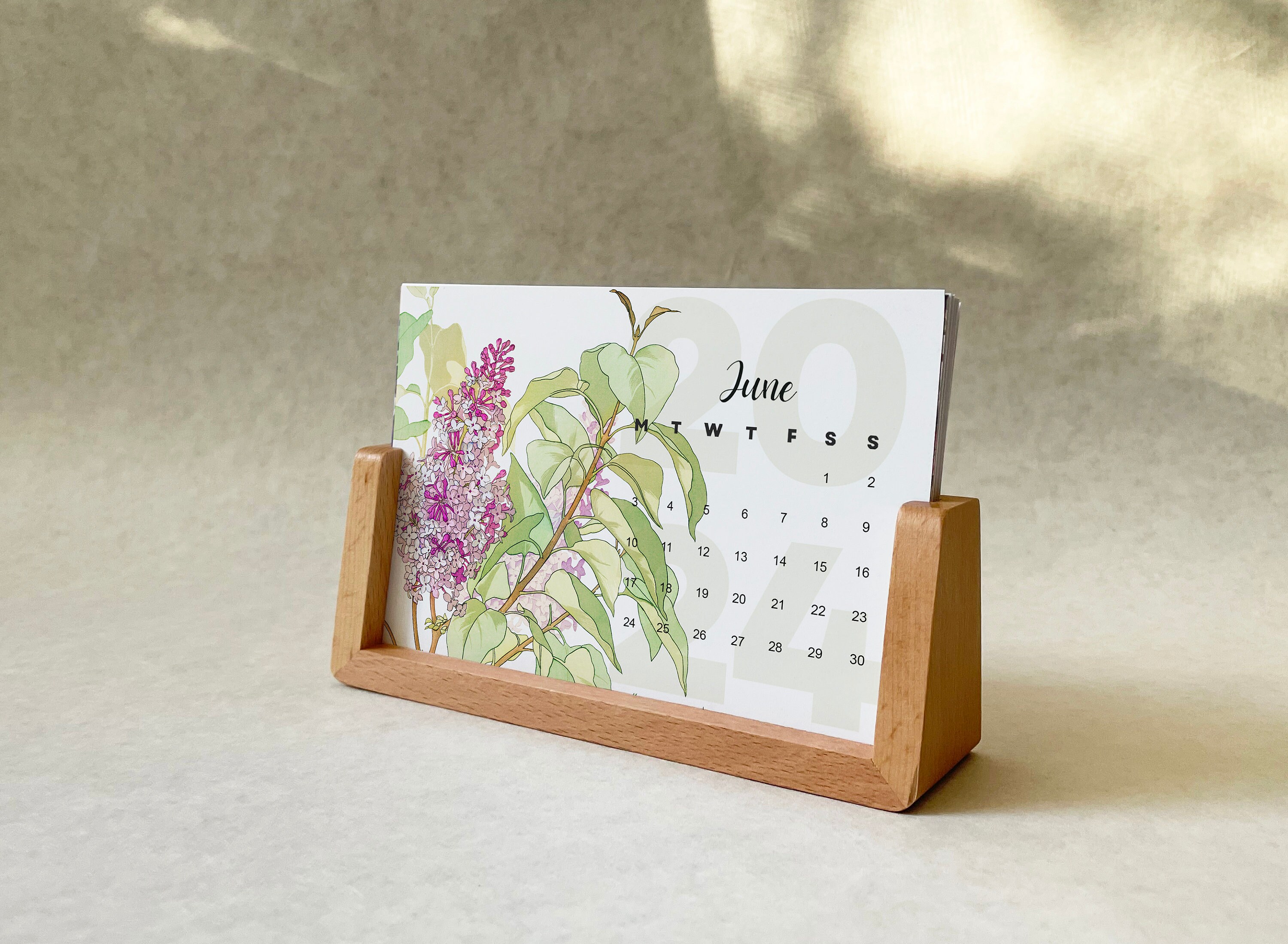 2024 Calendar Small Size Desk Calendar Christmas Gift New Year Gift