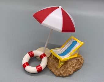 Fairy Garden Accessories, Seashore Set, Fairy Garden Kits, Mini Fairy Garden Supplies, fairy garden miniatures,Waterproofed,resin
