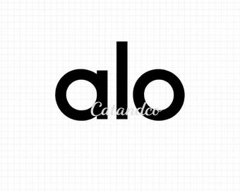 Digital Download Alo Inspired Logo for Cricut - Etsy