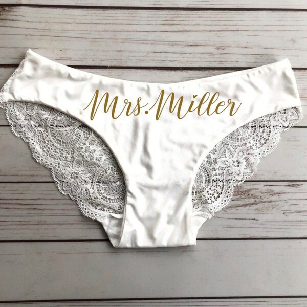 Bride Underwear Etsy