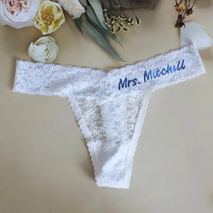 Sous-vêtements de mariée personnalisés image 2