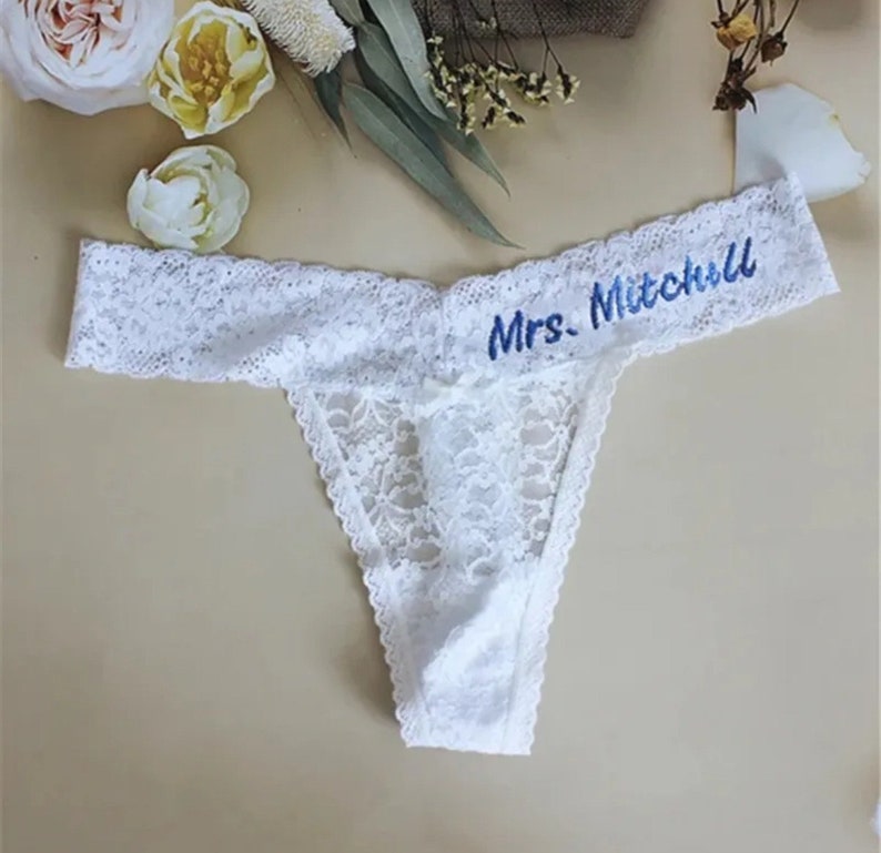 Sous-vêtements de mariée personnalisés image 2